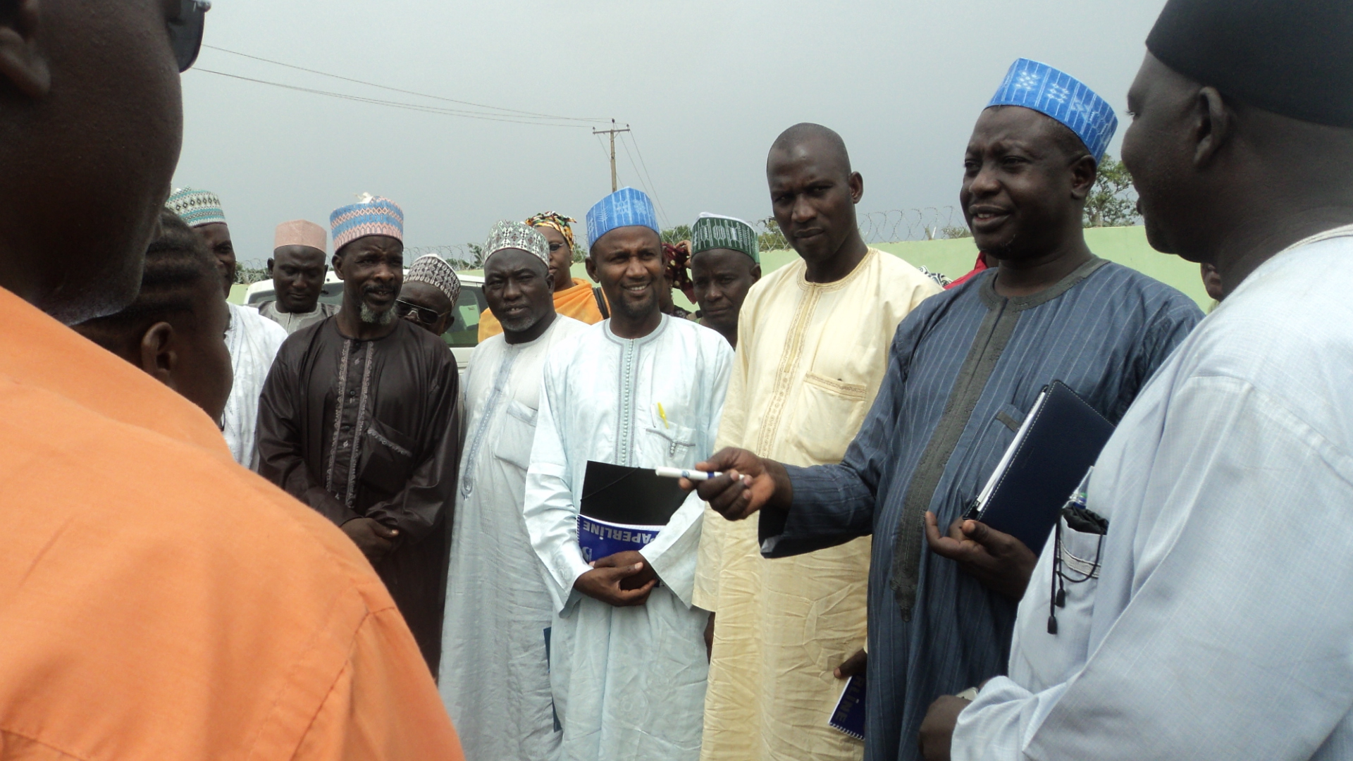 Prof Shitu Sharing about and appreciating community